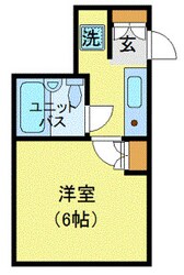 権堂駅 徒歩3分 3階の物件間取画像